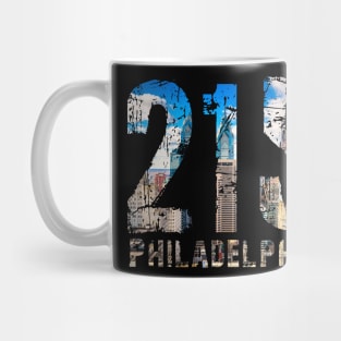 Philadelphia 215 Philly 215 Pennsylvania Mug